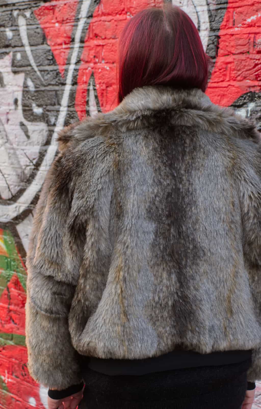 Minerva Burda 6359 grey fur jacket 2619